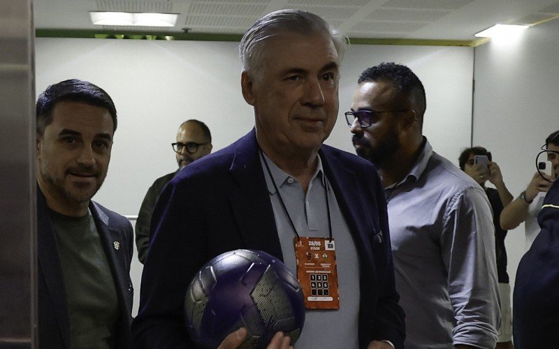 Técnico Carlo Ancelotti, da Seleção | abc+