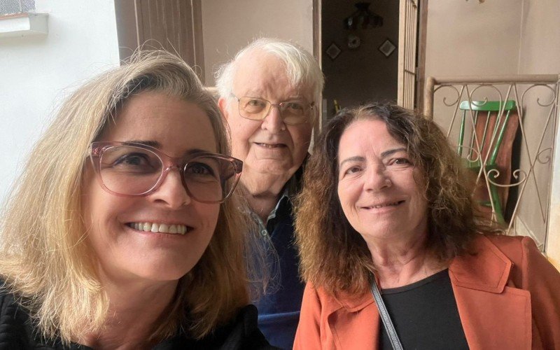 Família Varnieri: Thaís, Stélio e Laís