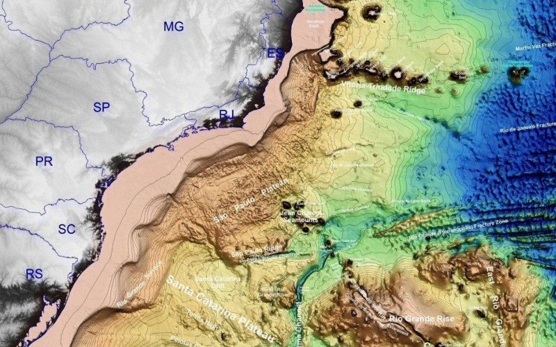 Ilha submersa na costa do RS se chama Elevação do Rio Grande | abc+