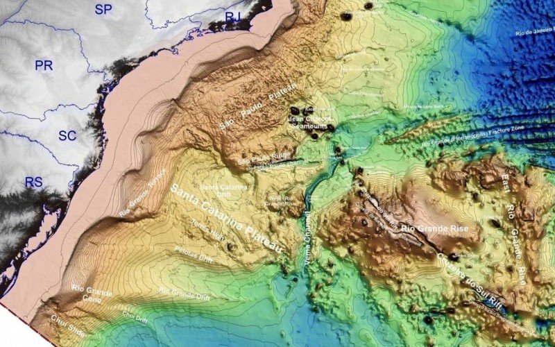 Ilha submersa na costa do RS se chama Elevação do Rio Grande | abc+