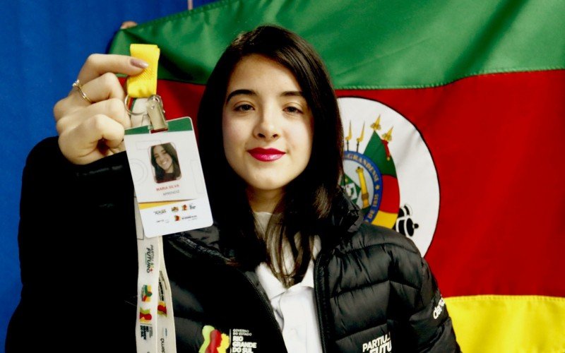 Maria Eduarda Drago da Silva trabalha na Secretaria Municipal de Cultura e Turismo