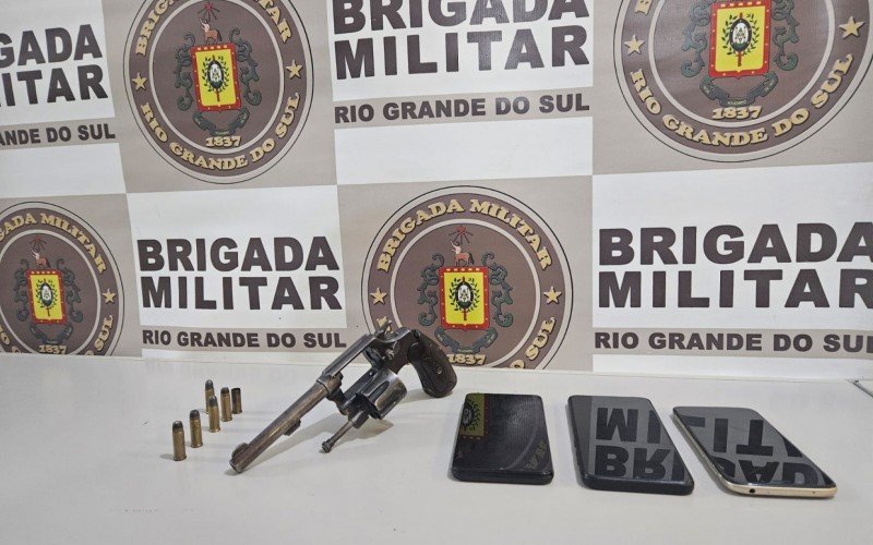 Material foi apreendido após confronto com a BM | abc+