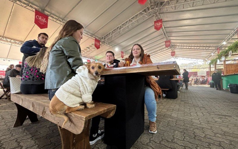 Espaço ainda foi pet friendly