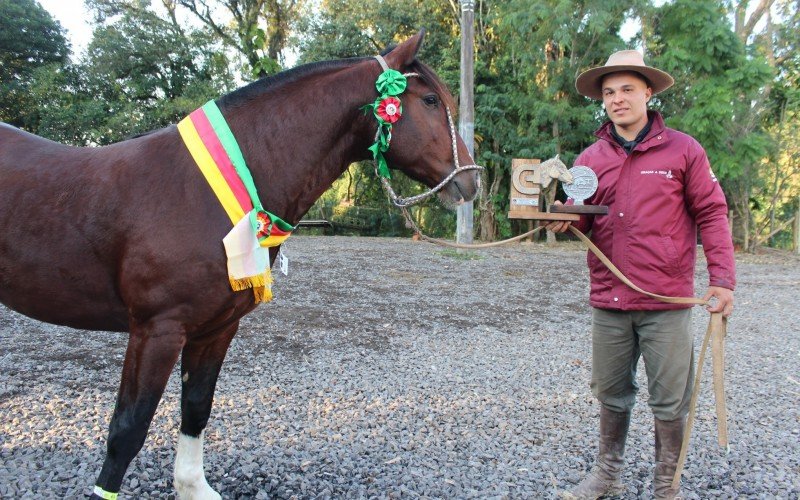 Victor Pinto trabalha com cavalos crioulos e aprovou evento | abc+