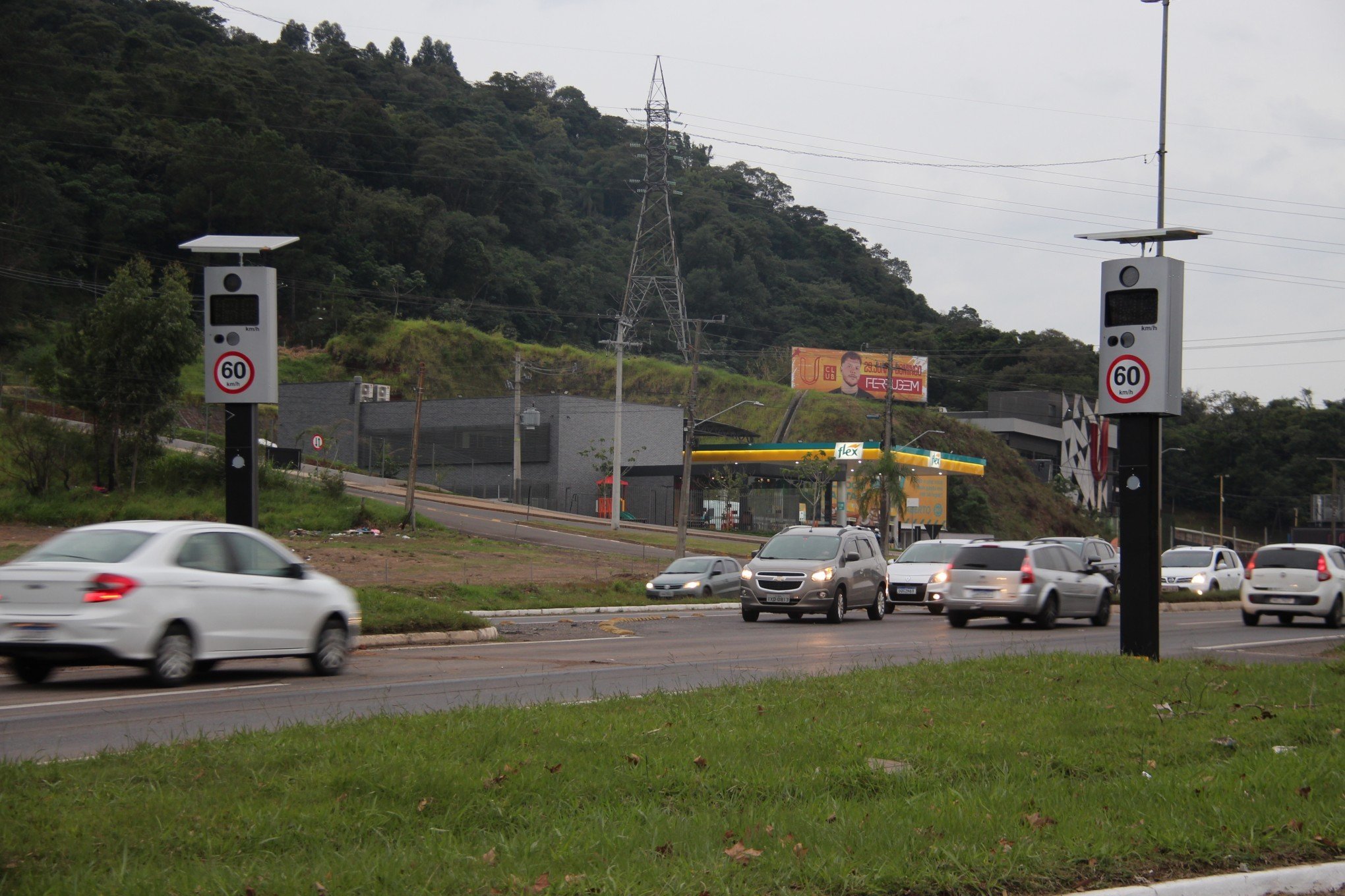 RS-239: Lombadas eletrônicas já estão instaladas em Novo Hamburgo