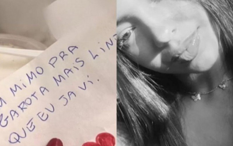 Carta recebida por Ana Luiza de Oliveira Neves com bolo envenenado | abc+