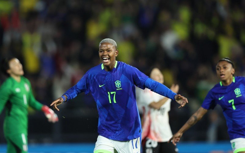 Jhonson, de 19 anos, marcou o gol da vitória do Brasil | abc+