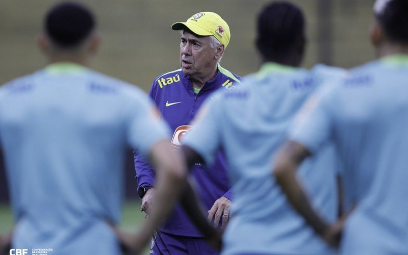 Ancelotti estreia na casamata brasileira nesta quinta-feira (5) diante do Equador | abc+