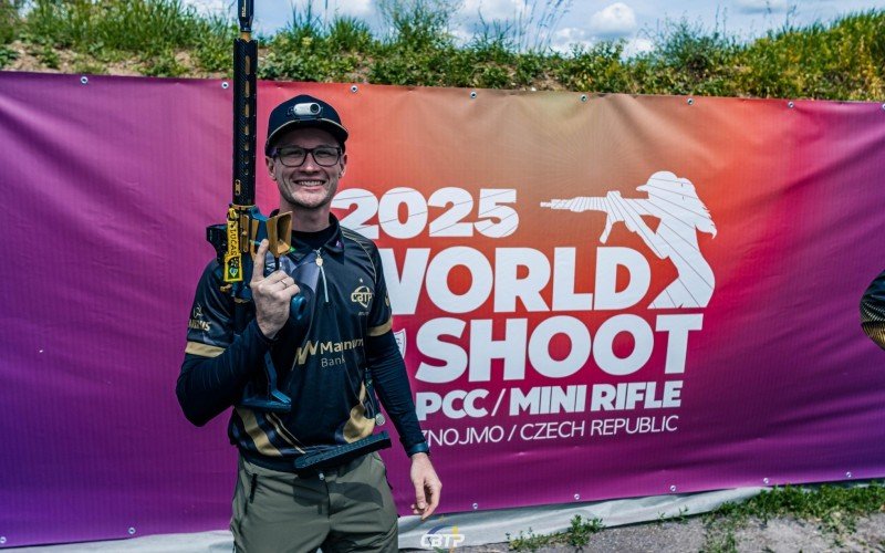 Atleta Lucas Roth de Oliveira competiu na República Tcheca no final de maio | abc+