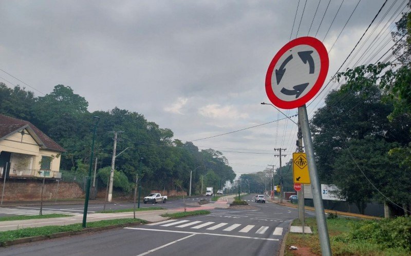 Rotatória na Avenida Presidente Vargas dentro das normas técnicas  | abc+