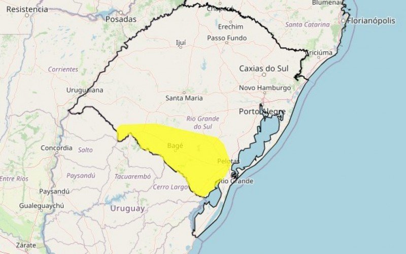 Inmet emite alerta para geada em cidades do RS nesta sexta-feira (6) | abc+