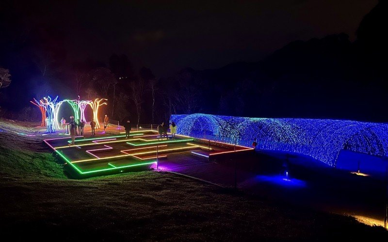 Lumni é o novo parque de luzes temático de Gramado, que abre exclusivamente à noite