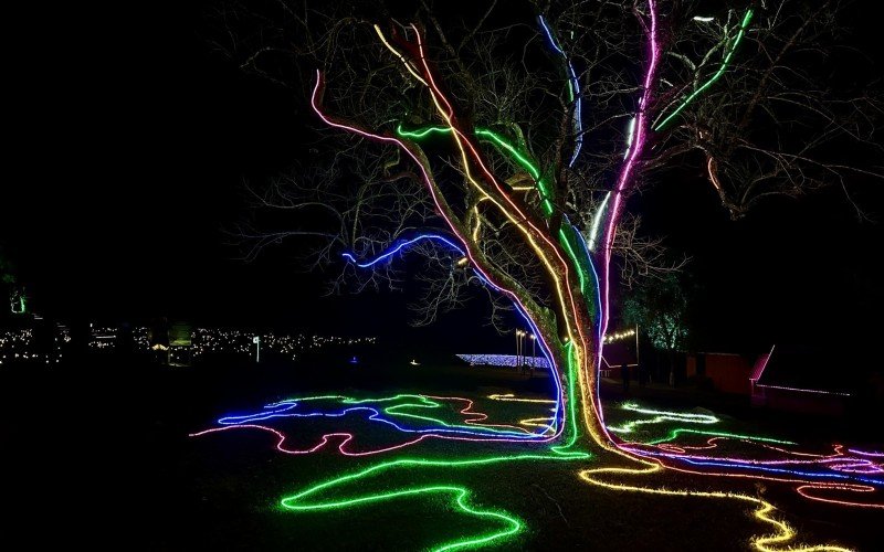 Lumni é o novo parque de luzes temático de Gramado, que abre exclusivamente à noite