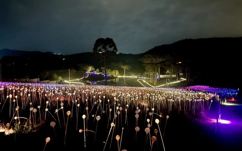 Lumni é o novo parque de luzes temático de Gramado, que abre exclusivamente à noite