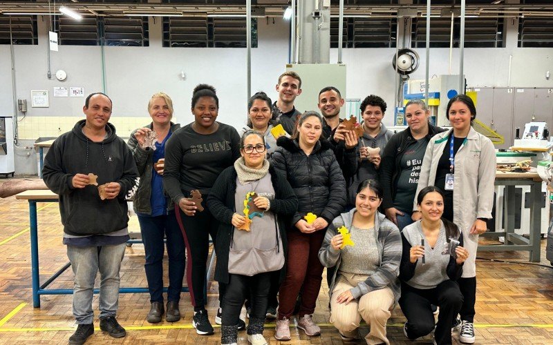 Turma do Senai em Novo Hamburgo 
