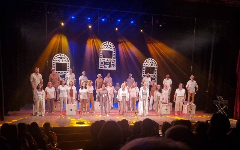 Estreia do Serenata aconteceu em 2023, espetáculo já foi visto por mais de 2 mil pessoas | abc+