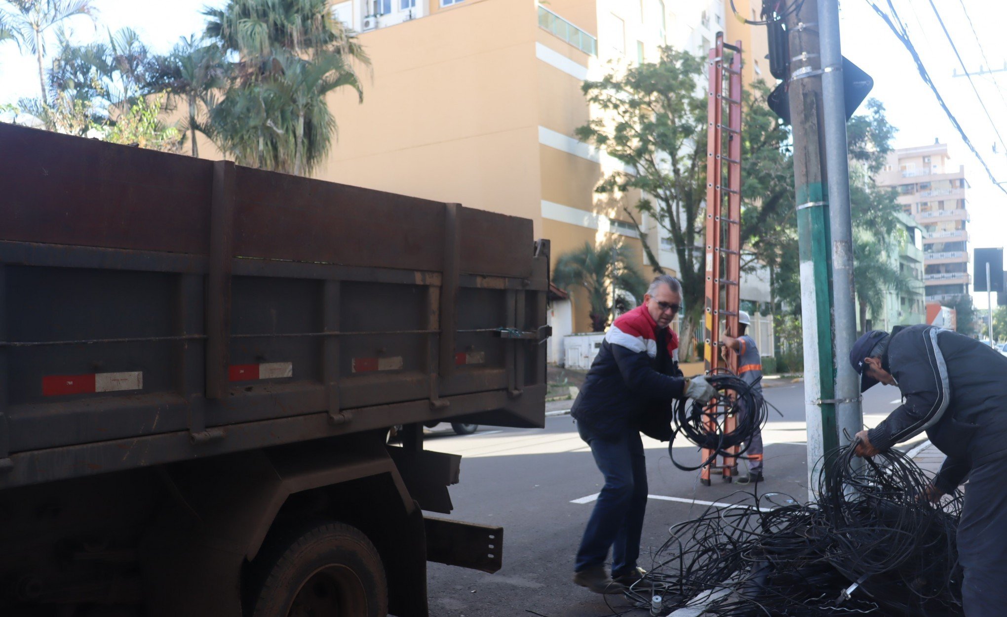 Com 740 kg de materiais já recolhidos, Operação Risco Zero seguirá na Rua São Joaquim
