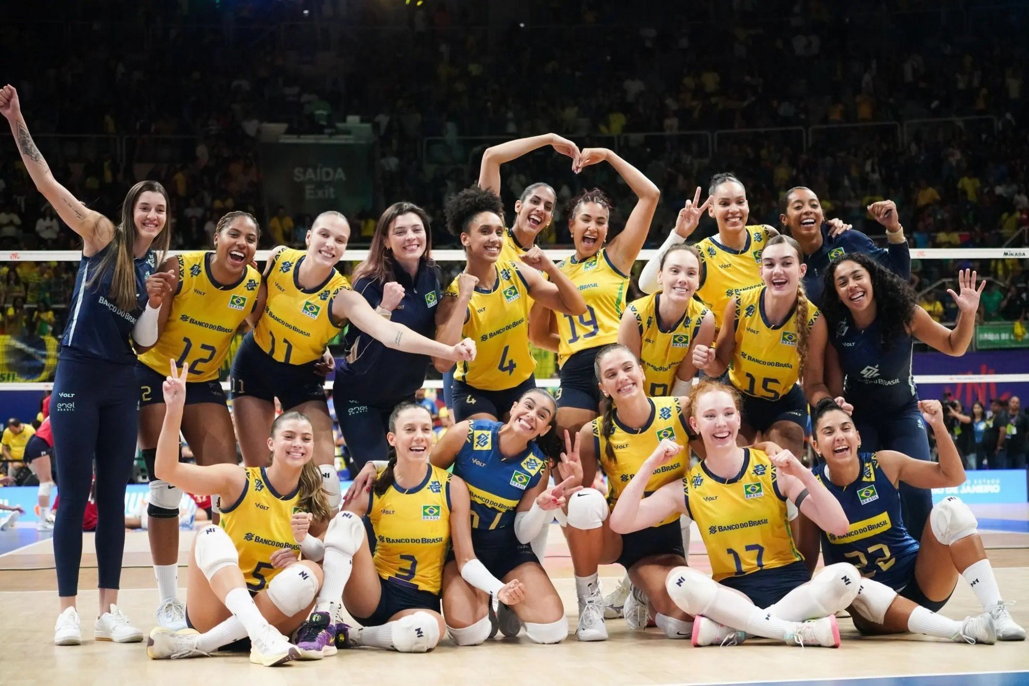 Brasil derrota EUA e mantém 100% de aproveitamento na Liga das Nações
