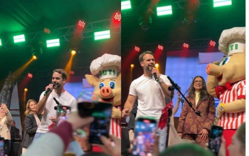 Eduardo Leite cantou clássico sertanejo na Suinofest 2025 | abc+