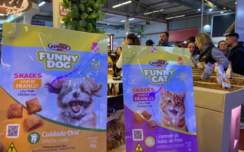 Petiscos saudáveis são lançados na Feipet 