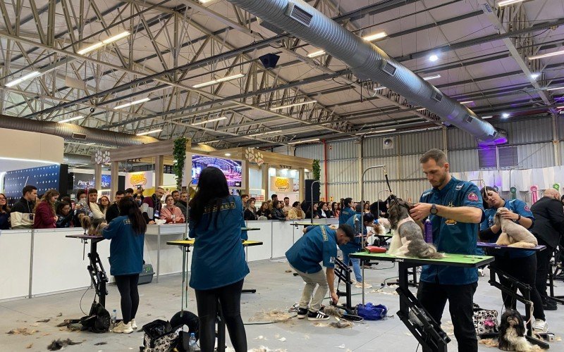 Competição de tosa faz parte do evento