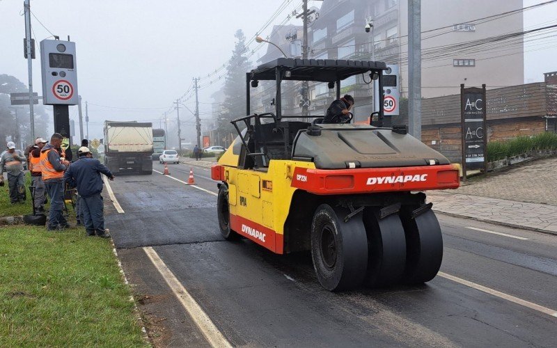 Travessia elevada é instalada na rodovia entre Canela e Gramado
