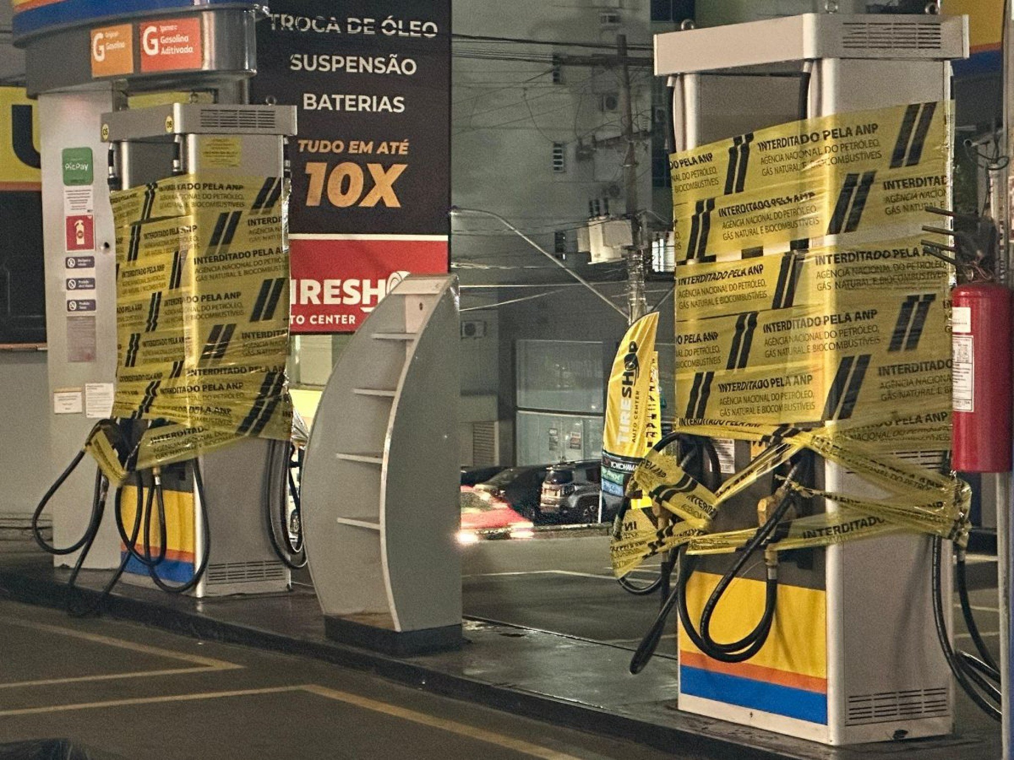 Posto de combustíveis é interditado em Novo Hamburgo