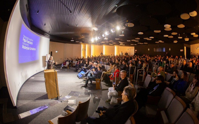 Lançamento do Masterplan da Unisinos contou com diversas autoridades e membros da comunidade | abc+