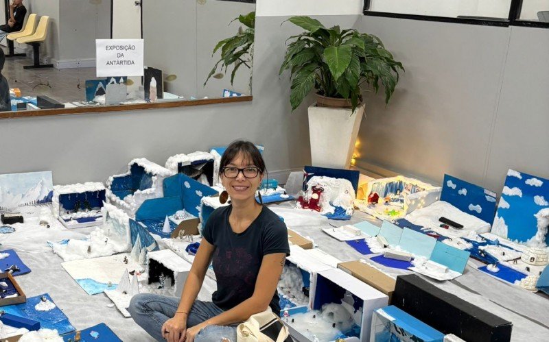 Estudantes embarcam em uma jornada de conhecimento sobre a Antártica