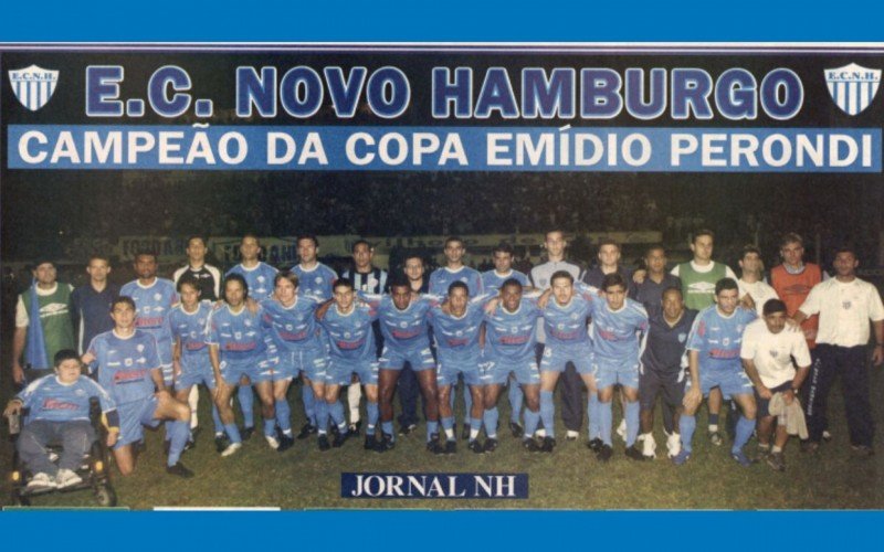 Pôster do título do Noia da Copa Emídio Perondi, publicado na edição do Jornal NH do dia 13 de junho | abc+