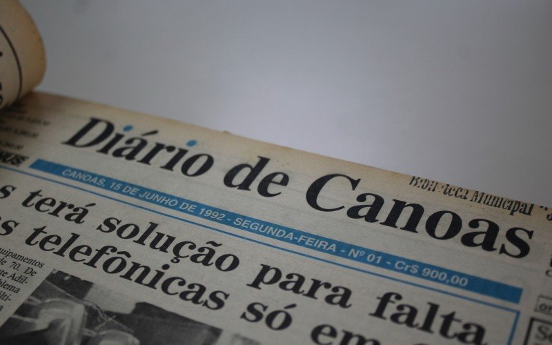 Edição nº 1 do Diário de Canoas