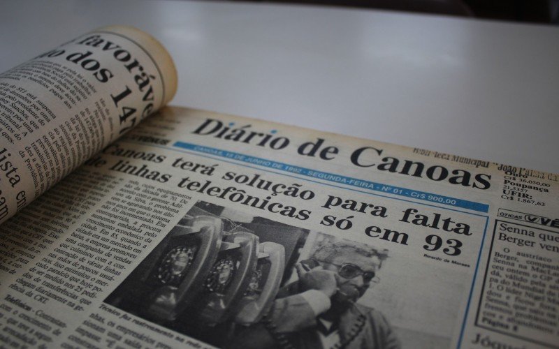 Edição nº 1 do Diário de Canoas