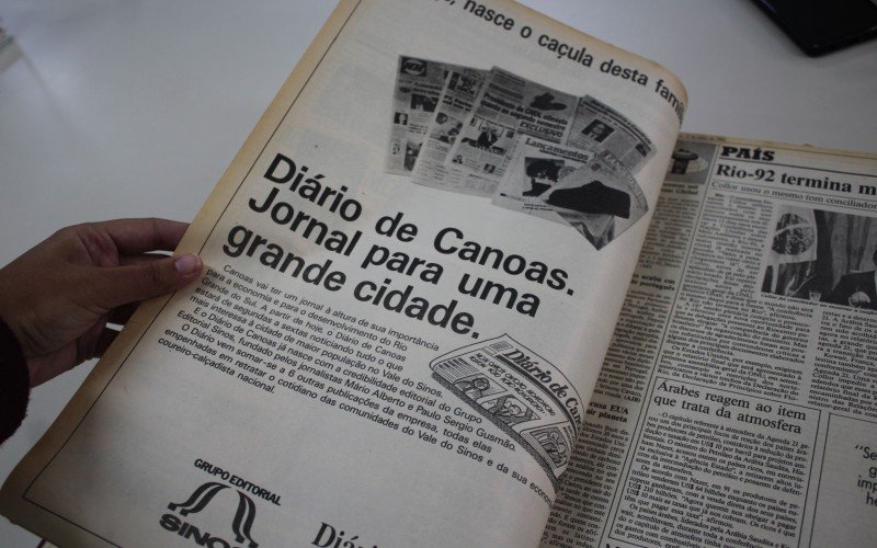 Edição nº 1 do Diário de Canoas