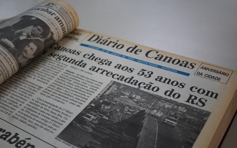 Diário de Canoas em 1992