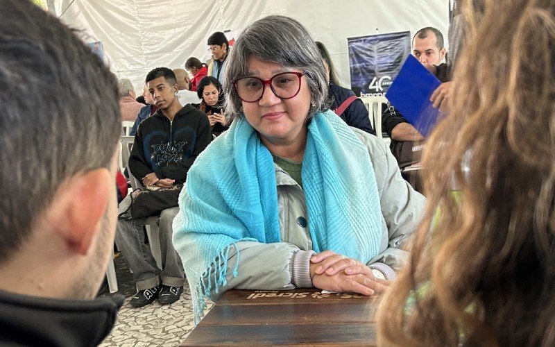Loreni dos Santos está aposentada, mas não gosta de ficar parada e quer trabalhar