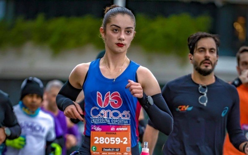 Marina Bordignon alcançou destaque no Desafio Gaúcho da Maratona Internacional de Porto Alegre 