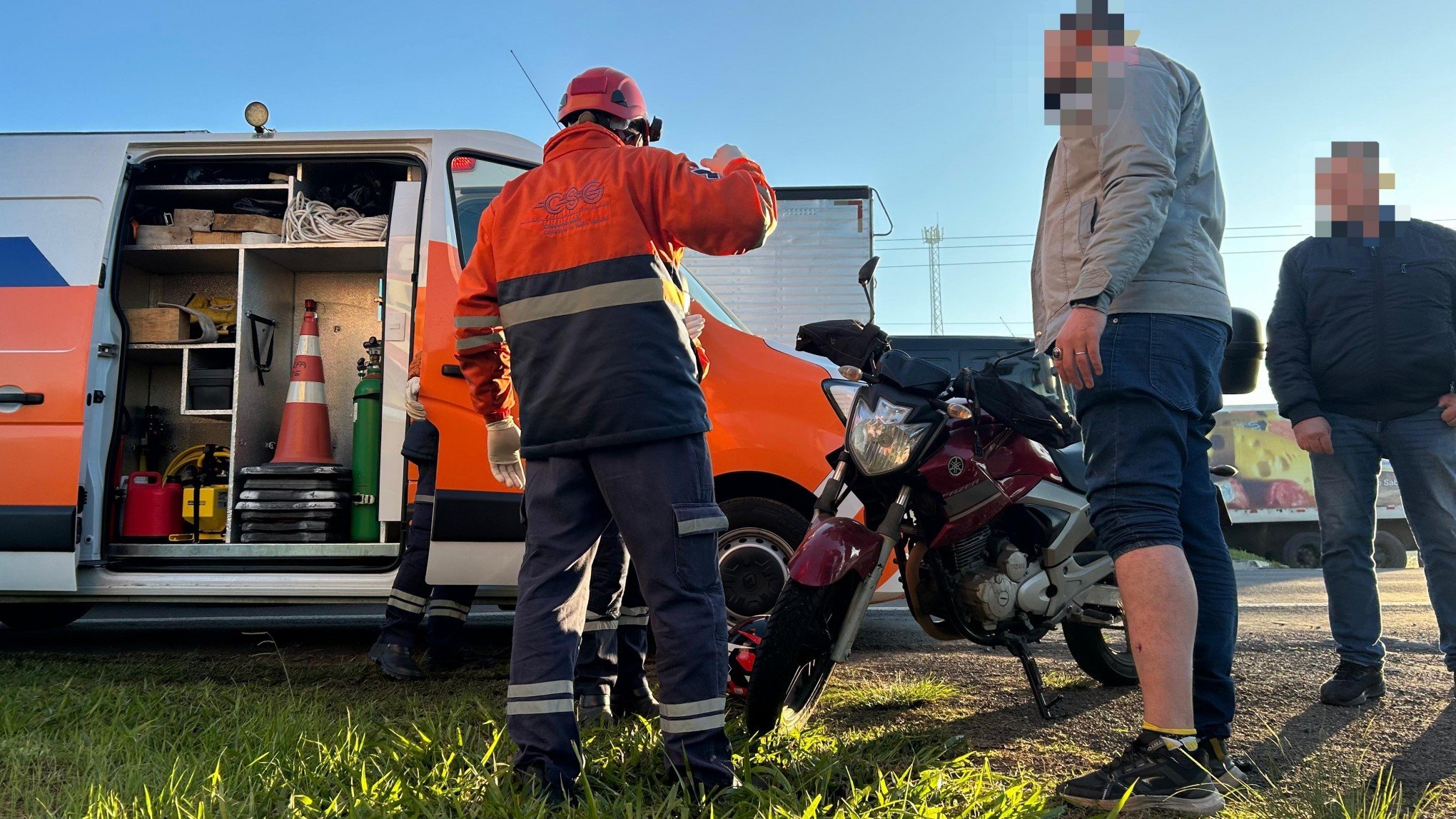 RS-240: Mais um acidente com motociclista é registrado na rodovia, desta vez em Portão