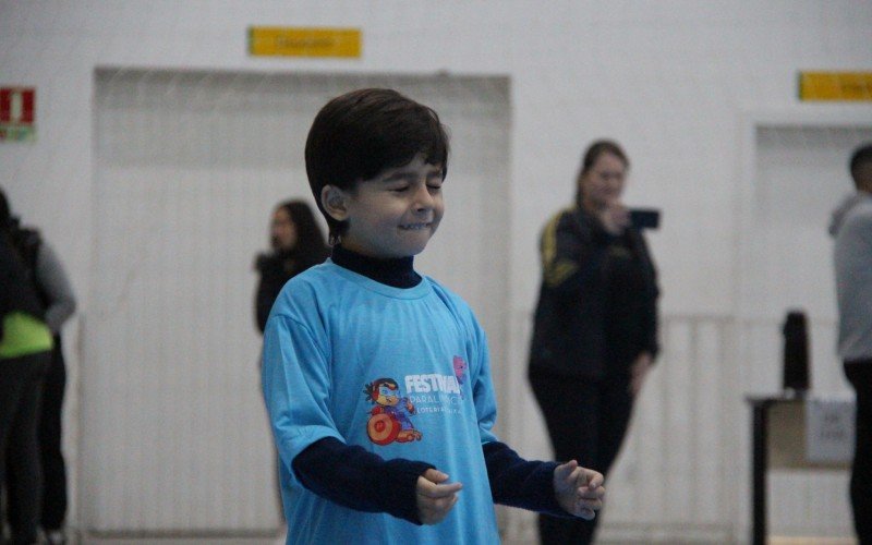 A felicidade de quem pratica esportes no Festival Paralímpico de Novo Hamburgo