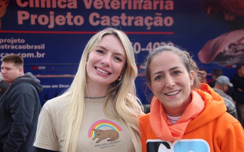 Tatiele Seifert e Vera Gonzalez