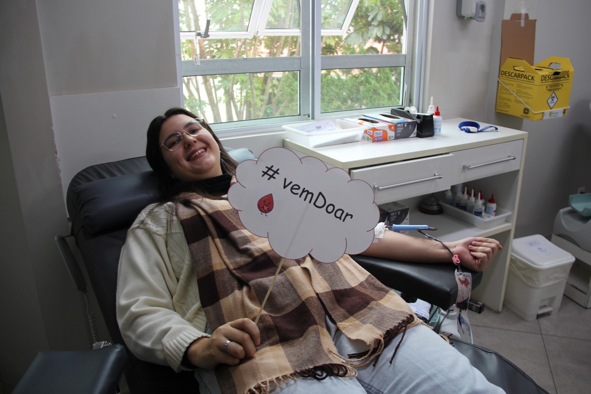 Hemovida promove ação especial no Dia Mundial do Doador de Sangue
