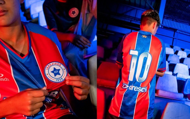 Novos uniformes do Igrejinha foram apresentados na última semana