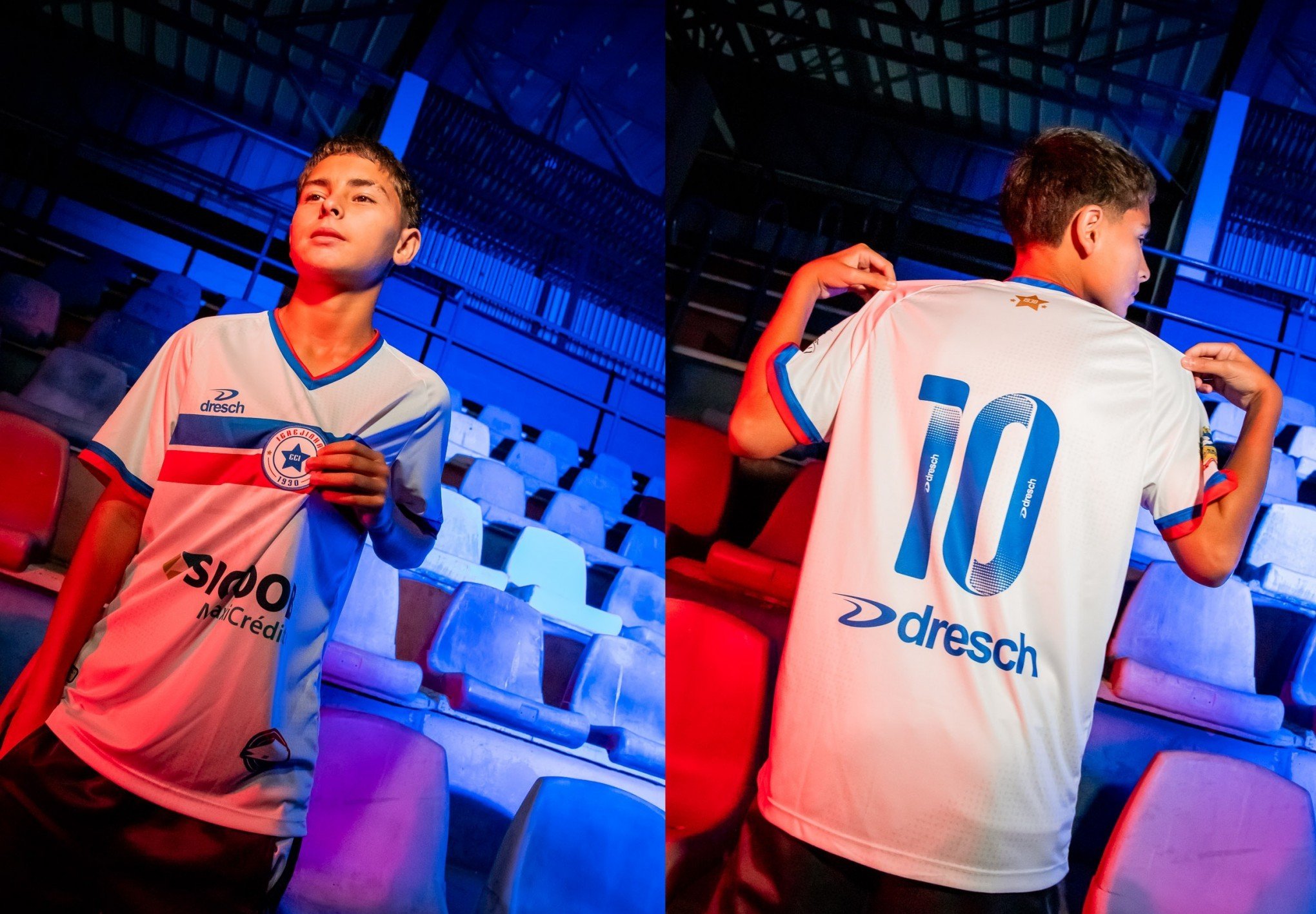Igrejinha lança camisas para a temporada 2025/2026