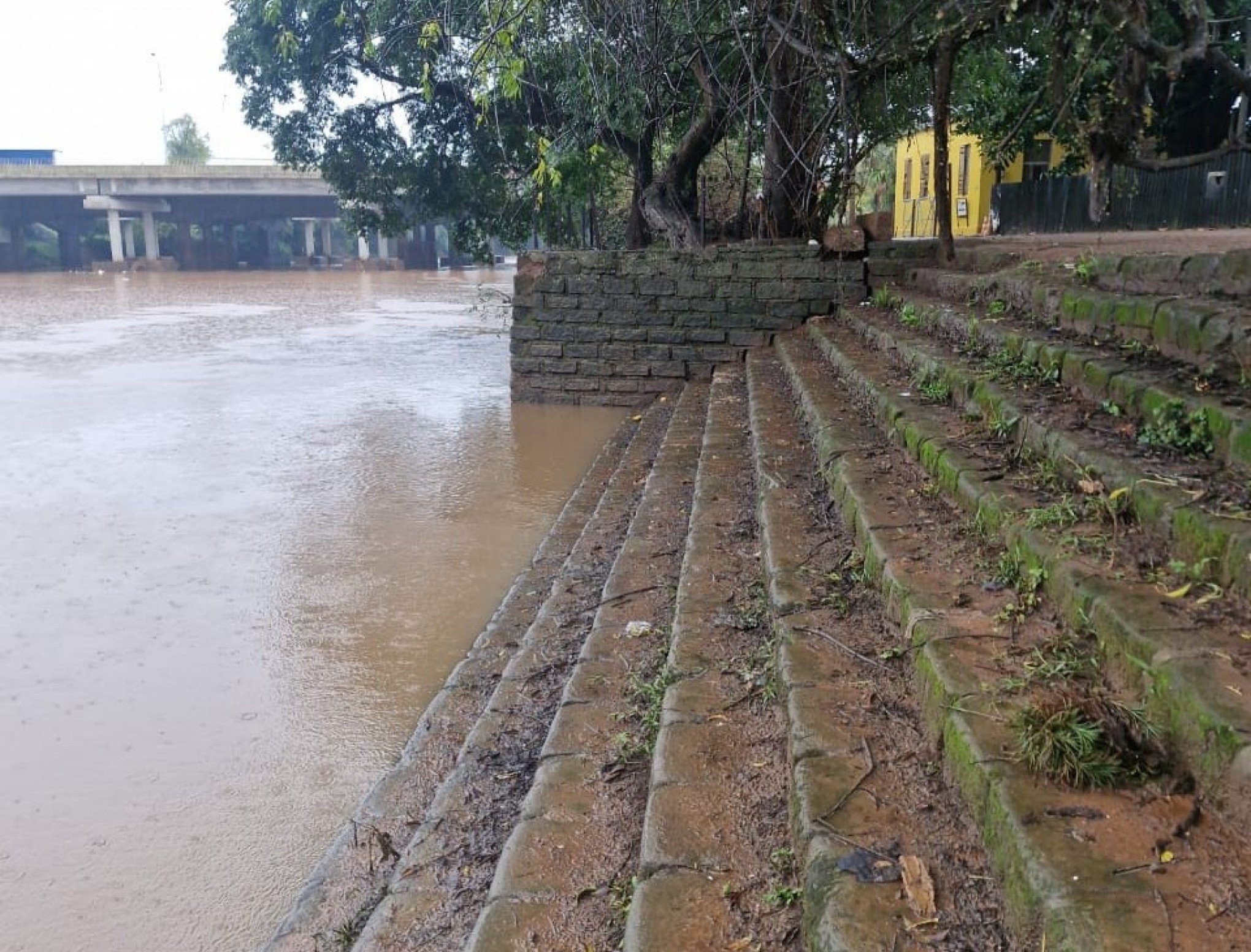 Cerca de 40mm de chuva já foram registrados em São Leopoldo nesta terça-feira