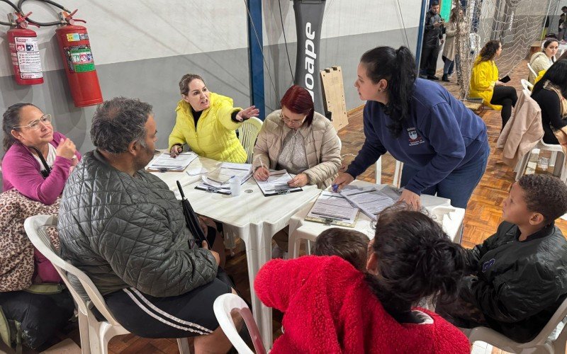 Três abrigos foram montados em Parobé