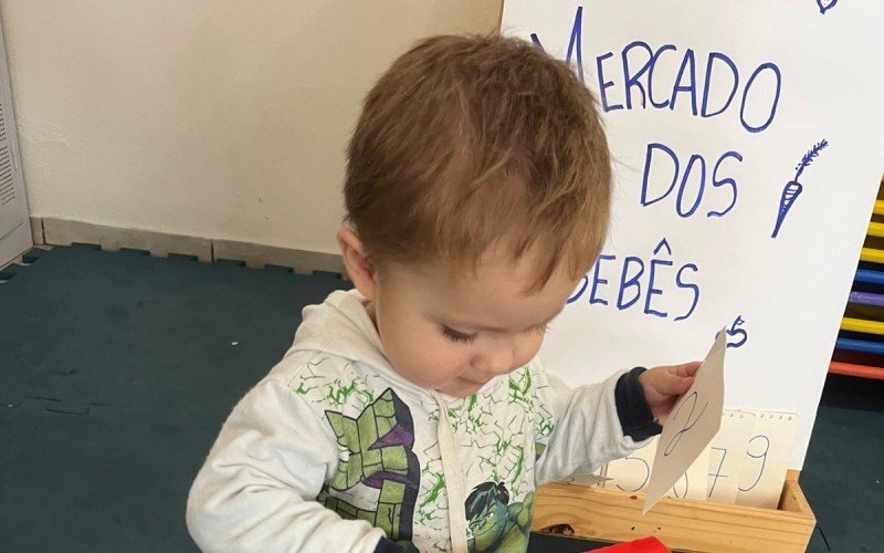 Espaço lúdico com elementos reais auxiliam a aprendizagem na Emei Guilhermina Blos, em Campo Bom | abc+