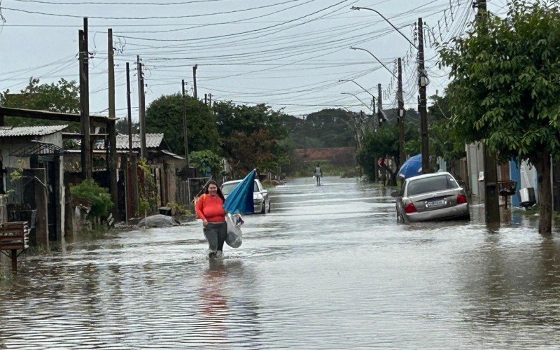 Alagamentos atingem bairro Campina, em São Leopoldo | abc+