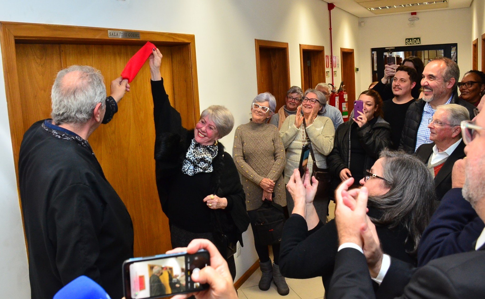 Oncologia Centenário inaugura sala em homenagem ao administrador hospitalar Ídio Goehl