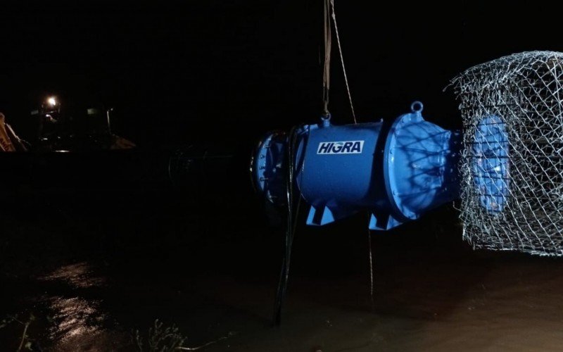 Nova bomba anfíbia foi instalada na Campina durante a madrugada 