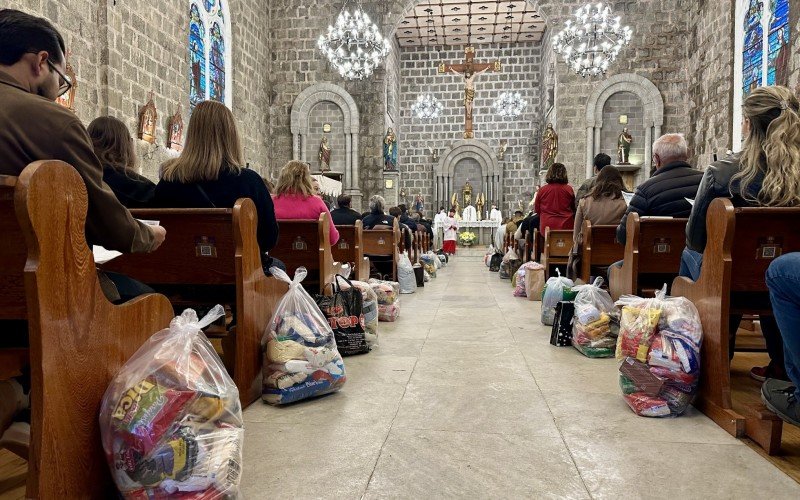 Missa de Corpus Christi em Gramado, em 2025