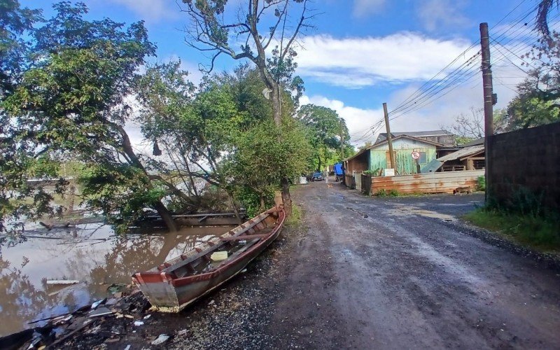 Nova Santa Rita vive tensão com elevação dos rios Sinos e Caí